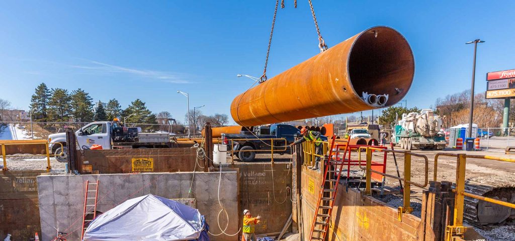 industrial underground pipe
